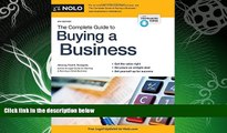 there is  Complete Guide to Buying a Business, The