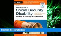 different   Nolo s Guide to Social Security Disability: Getting   Keeping Your Benefits