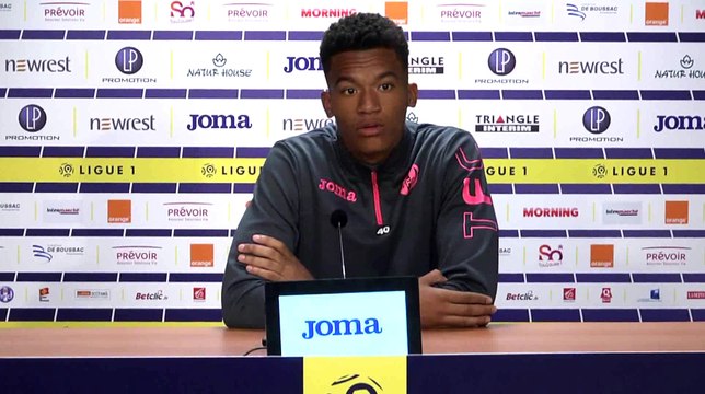 La Conf' de presse d'Alban Lafont avant Angers/TFC