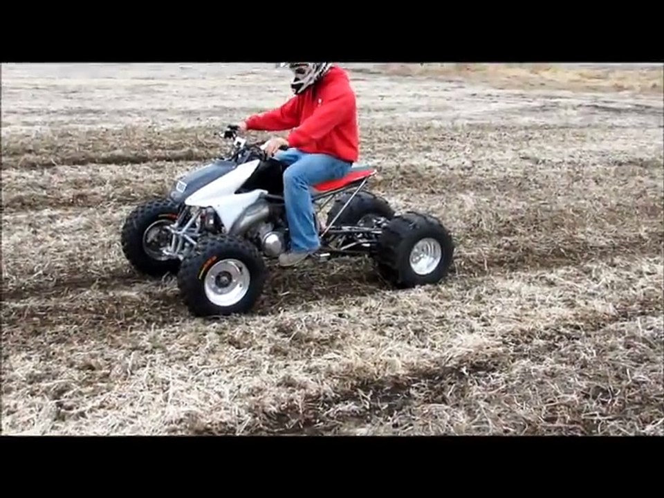 Son quad a manger du lion