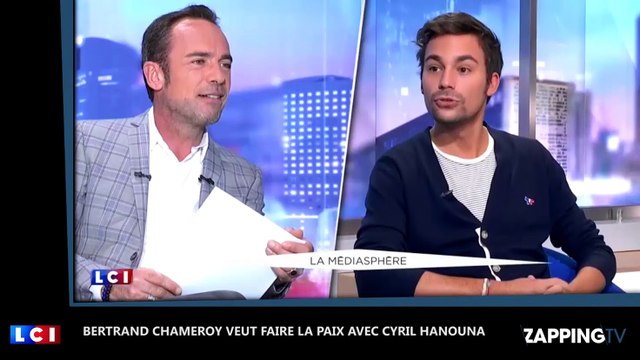 Cyril Hanouna : Bertrand Chameroy prêt à faire la paix avec l'animateur (Vidéo)