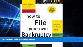 read here  How to File Your Own Bankruptcy or How to Avoid It
