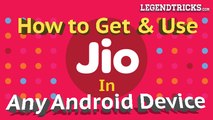 Reliance Jio Full Hack 100% working on any Android 4G phone