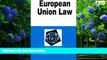 Books to Read  European Union Law in a Nutshell (Nutshell Series)  Full Ebooks Best Seller