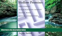 Books to Read  Hollow Promises: Employment Discrimination Against People with Mental Disabilities