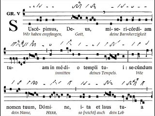 Graduale Suscepimus, Dominica XXXI TpA (31 TO)