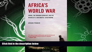 different   Africa s World War: Congo, the Rwandan Genocide, and the Making of a Continental