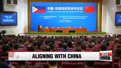 Duterte says goodbye to the U.S. and will align the Philippines with China