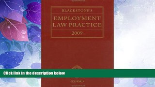 Big Deals  Blackstone s Employment Law Practice 2009  Best Seller Books Most Wanted