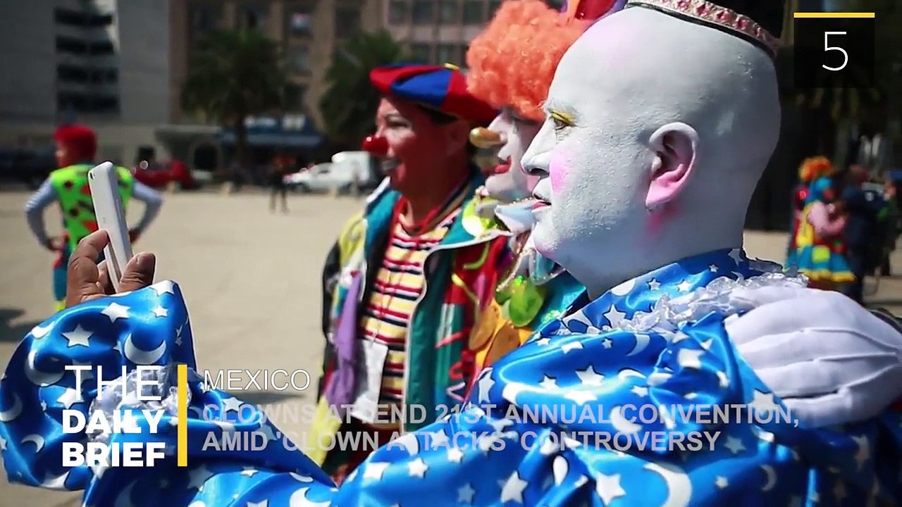 The Daily Brief: Mexican Clowns Attend Convention Amid 'Clown Attacks'