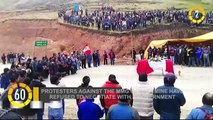 In 60 Seconds: Protesters Continue to Fight Against Copper Mine in Peru