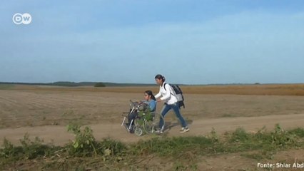 6 mil quilômetros de fuga numa cadeira de rodas