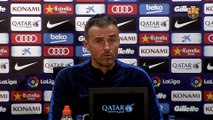 Luis Enrique: “Nos enfrentamos a un Valencia desconocido”