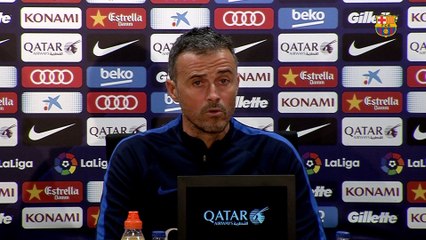 Luis Enrique: “We don’t know much about this Valencia”