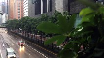 Hong Kong se resguarda por paso del tifón Haima