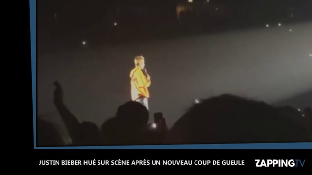 Justin Bieber violemment hué par ses fans après un nouveau coup de gueule sur scène (Vidéo)