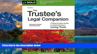 Books to Read  Trustee s Legal Companion, The: A Step-by-Step Guide to Administering a Living