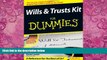 Big Deals  Wills and Trusts Kit For Dummies  Best Seller Books Best Seller