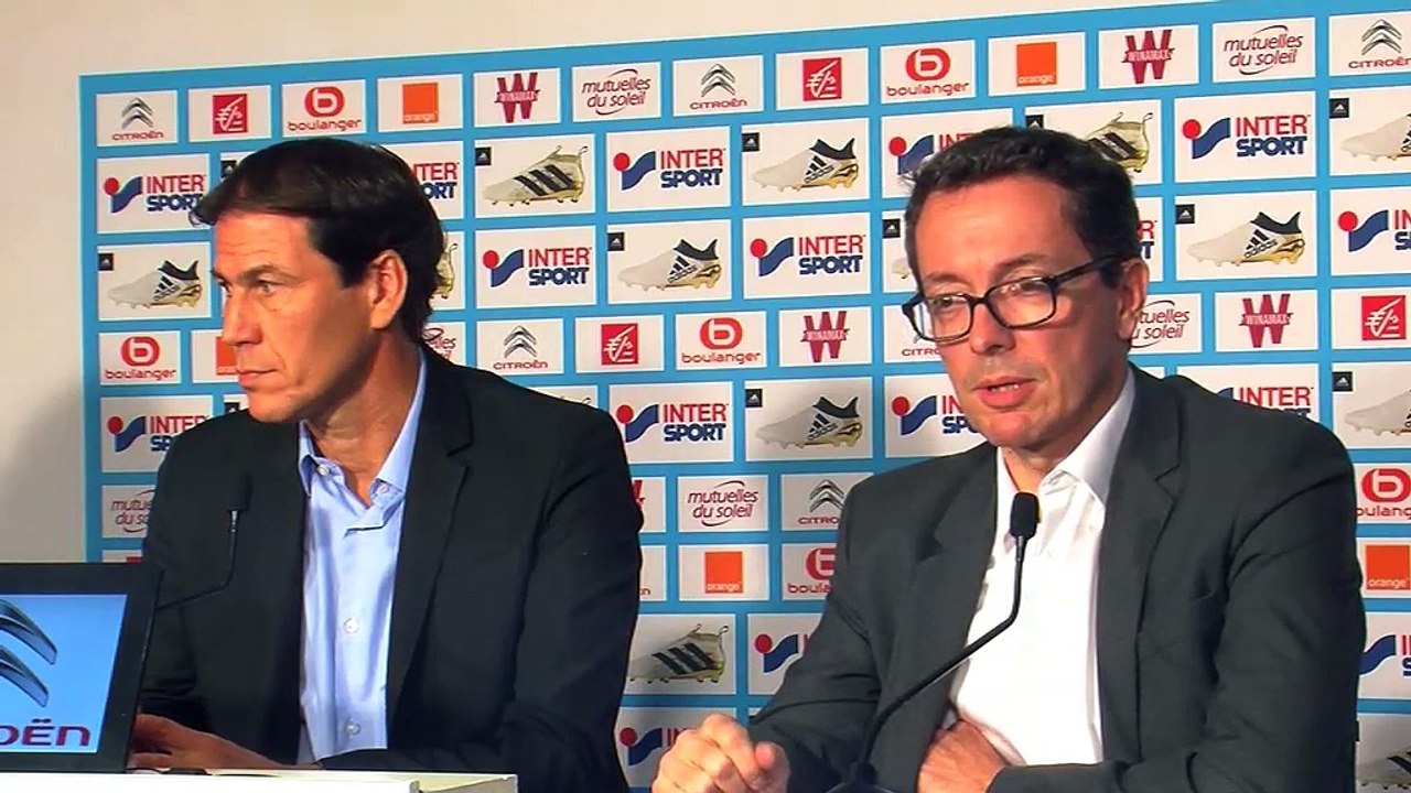 Ligue 1 - OM: conférence de presse de Jacques-Henri Eyraud