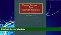 Books to Read  Family Property Law Cases and Materials, 5th (University Casebook Series)  Full