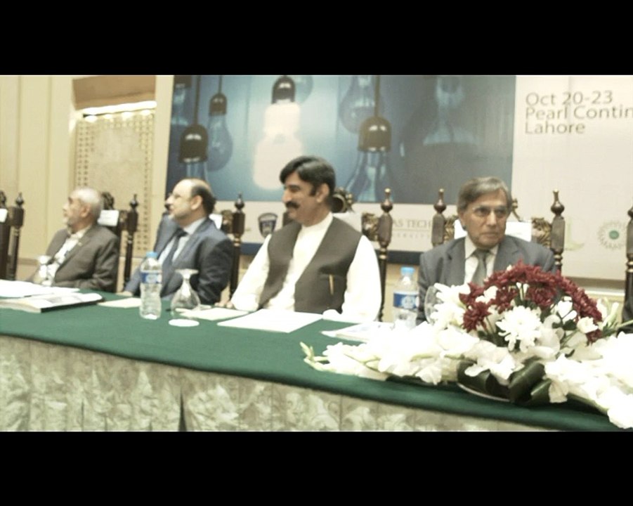 Minister Mines & Minerals Sher Ali Khan Attending Seminar regarding Energy