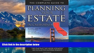 Books to Read  The Complete Guide to Planning Your Estate In California: A Step-By-Step Plan to
