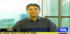 Asad Umar gives a befitting reply on question regarding his arrest and PTV attack case on Imran Khan