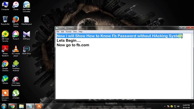 Know Fb Password Without hacking ( A simple Trick)