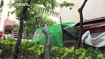 El tifón Haima causa al menos doce muertos en Filipinas