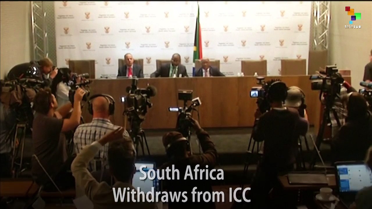 South Africa Withdraws from ICC