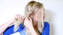 5 Minute French Braid Updo Easy Summer Hairstyles