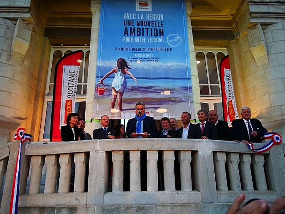 Mon discours lors de l'Inauguration de la Maison Régionale de la Mer à Sète
