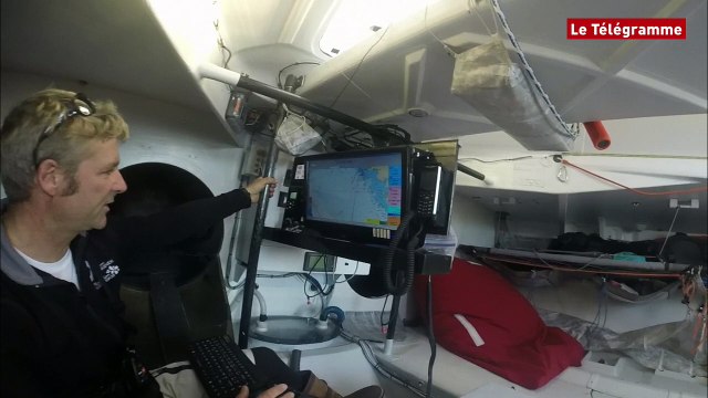 Vendée Globe. La visite de l'intérieur avec Yann Eliès