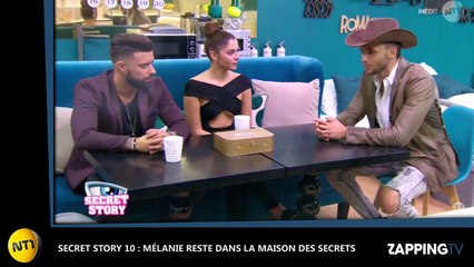 Secret Story 10 : Mélanie reste dans la maison des secrets, Bastien intègre seul la pièce secrète (Vidéo)