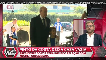 Separação Pinto da Costa e Fernanda Miranda