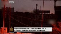 Gunfire, blasts as ISIL attacks Kirkuk amid Mosul push