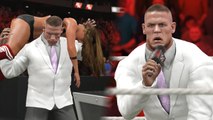 WWE 2K17 Story - John Cena Turns on Nikki Bella