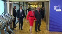 Theresa May Brüksel'de Brexit süreci için 'iyimser' konuştu