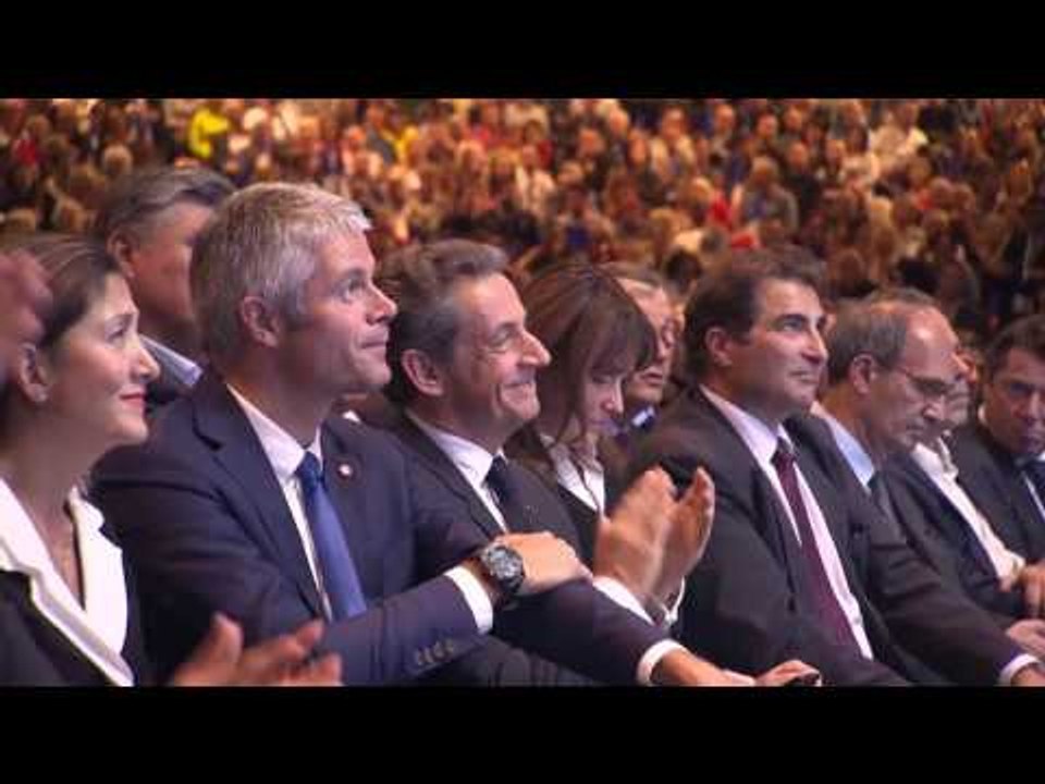 Grand meeting de Nicolas Sarkozy au Zenith-Paris, dimanche 9 octobre