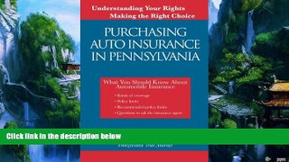 Books to Read  Purchashing Auto Insurance in Pennsylvania  Full Ebooks Most Wanted