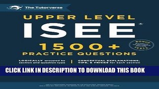 [Free Read] Upper Level ISEE: 1500+ Practice Questions Full Online