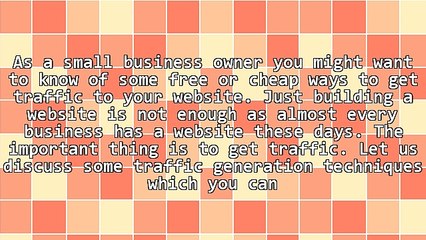 Different Ways To Get Traffic To Your Website