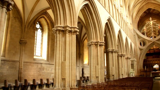 _DSC2795 Wells dans le Somerset, Cathédrale St-André 12 au 15è CLIPS JOINTS