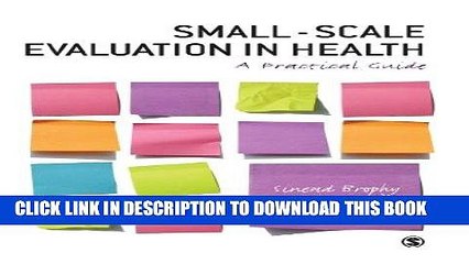 [PDF] Small-Scale Evaluation in Health: A Practical Guide Full Colection