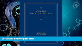 read here  Mediation Theory and Practice (2013)
