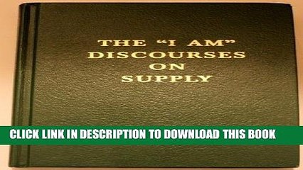 [Read PDF] The I AM Discourses on Supply- Volume 19 Hard Bound (Saint Germain Series) (Saint
