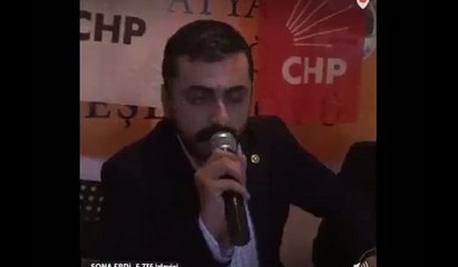 CHP'li vekil Eren Erdem'in katıldığı panele saldırı