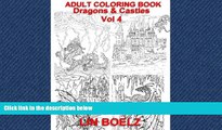 FREE PDF  Adult coloring book Fantasy Dragons   Castles (adult coloring books) (Volume 4) READ