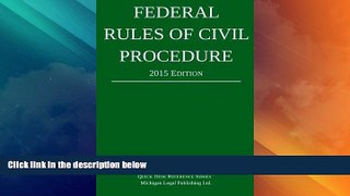 Big Deals  Federal Rules of Civil Procedure; 2015 Edition  Best Seller Books Best Seller