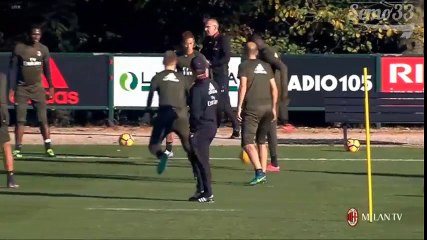 Milan training session 21-10-2016